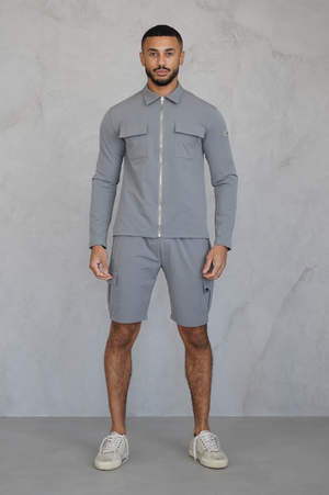 Capo UTILITY Cargo Short - Steel Grey